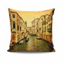 Aberto Design NKRLNT-102 Funda de Cojín 43 x 43 cm, 50% Algodón 50% Poliéster, Cremallera Oculta, Elegancia y Comodidad para su Hogar